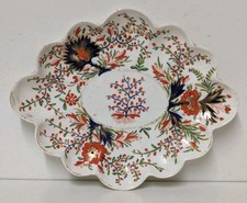 Derby porcelain scalloped for sale  KING'S LYNN