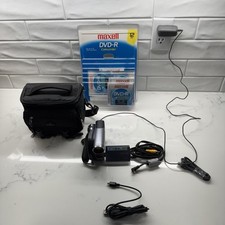 Câmera Filmadora Samsung Mini DVD SC-DC173U Funciona Vem Com 5 Discos DVD-R Cabos Bolsa comprar usado  Enviando para Brazil
