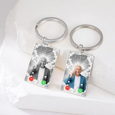Chaveiro personalizado foto texto memorial simpatia lembrança presentes comprar usado  Enviando para Brazil