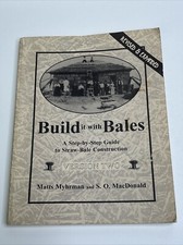 Build It With Bales Straw Bale Construction 1998 Paperback by Matts Myhrman comprar usado  Enviando para Brazil