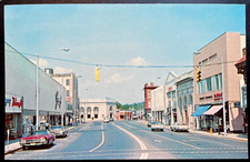 Usado, Cartão postal antigo dos anos 1960 Wall Street, Norwalk, Connecticut (CT) comprar usado  Enviando para Brazil