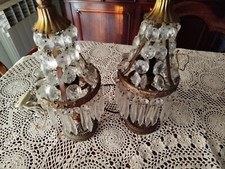 Coppia abajour vintage usato  Reggio Calabria