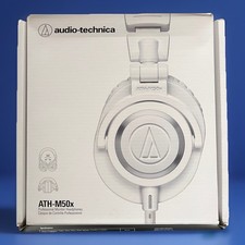 Fones de ouvido Audio-Technica ATH-M50x monitor de estúdio profissional branco, usado comprar usado  Enviando para Brazil