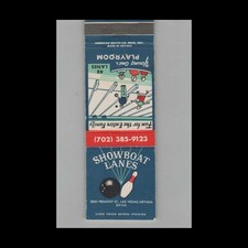 Matchbook cover showboat for sale  Raymond