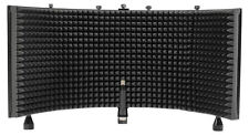 Usado, Rockville ROCKSHIELD 3 escudo de isolamento de microfone de estúdio grande com espuma de amortecimento de som comprar usado  Enviando para Brazil