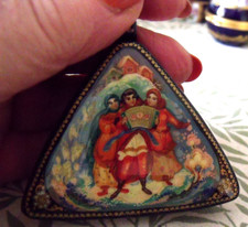 Russian black lacquer for sale  FAREHAM