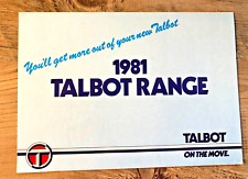 Talbot sunbeam avenger for sale  PRESTON