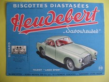 Buvard publicitaire biscottes d'occasion  Chécy