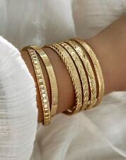 Bracelet doré acier d'occasion  Artix