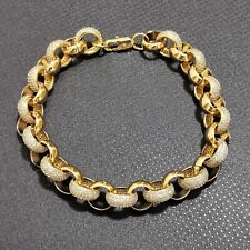12mm belcher bracelet for sale  SHEFFIELD
