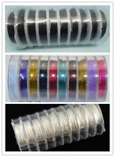 Fio de miçangas 10 rolos 100 m cauda de tigre 0,38 mm 3 cores-1 K4-K6 comprar usado  Enviando para Brazil
