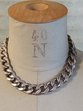 Collier métal argenté d'occasion  Frejus