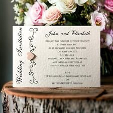 Wedding invitations evening for sale  WELLINGBOROUGH