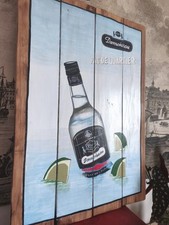 Plaque publicitaire rhum usato  Spedire a Italy