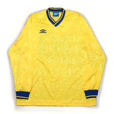 Umbro maglia gialla usato  Pomezia