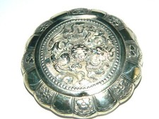 Superbe poudrier argent d'occasion  Céret