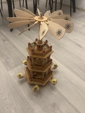 Pyramide holzpyramide holz gebraucht kaufen  Berlin
