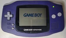 Nintendo Game Boy Advance Indigo Purple Modelo AGB-001 Probado Funcionando, usado segunda mano  Embacar hacia Argentina