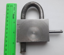 URSS feito à mão cadeado secreto 1 chave fechadura mestre serralheiro engenheiro espacial RARO700g comprar usado  Enviando para Brazil