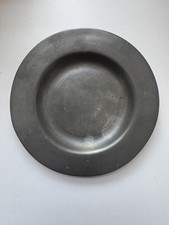 Pewter plate 19th for sale  LEIGH-ON-SEA