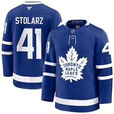 Usado, Camiseta masculina Toronto Maple Leafs Anthony Stolarz Fanatics azul Home Premium comprar usado  Enviando para Brazil