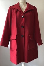 Wardrobe red overcoat for sale  NEWTON ABBOT