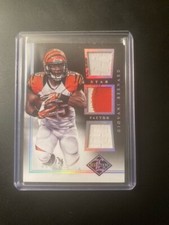 Camiseta 2014 Panini Limited Giovani Bernard Star Factor usada em jogos Prime Patch /25 comprar usado  Enviando para Brazil
