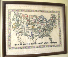 Vtg needlework sampler for sale  Lees Summit