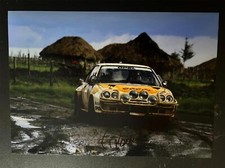 Foto assinada 12x8 Rauno Aaltonen Opel Kadett GT/E WEC Safari Rally 1976 comprar usado  Enviando para Brazil