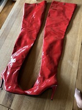 Damen stiefel rot gebraucht kaufen  Frankfurt am Main