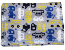 Cobertor Baby Gear cinza amarelo preto azul ônibus reboque caminhão carro veículo estrela comprar usado  Enviando para Brazil