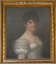 Biedermeier dameportrait junge gebraucht kaufen  Wiesloch