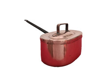 Daubière cuivre étamé d'occasion  Castelnaudary