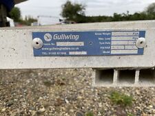 Gullwing aluminium trailer for sale  READING