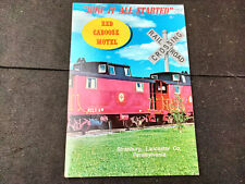 Red caboose motel for sale  Lowell