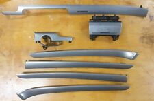 AUDI A4 S4 RS4 B6 B7 OEM CONJUNTO DE ACABAMENTO INTERIOR DE ALUMÍNIO 2002-2008 FABRICANTE DE EQUIPAMENTO ORIGINAL  comprar usado  Enviando para Brazil