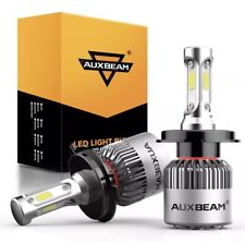 Usado, Kits de faróis de LED AUUXBEAM H4 HB2 9003 72W 8000LM lâmpadas de alta/baixa potência 6000K neblina comprar usado  Enviando para Brazil