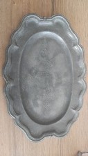 Grand plat étain d'occasion  Héric