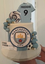 Personalised football cake for sale  CARDIFF