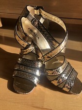 Prada schuhe gold gebraucht kaufen  München