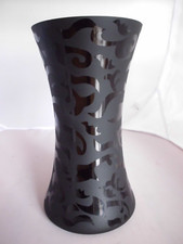 Blumenvase schwarz glas gebraucht kaufen  Putbus