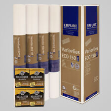 4x Erfurt EcoVlies EV150 Glattvlies Variovlies 75m² | 4x Kleister (1,28€/1qm) comprar usado  Enviando para Brazil