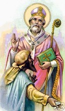 Santino holy card usato  Palermo