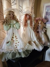 Vintage porcelain dolls for sale  Melbourne