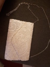 Brauthandtasche spitzenhandtas gebraucht kaufen  Oberdiebach, Trechtingshausen, Weiler