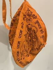 KRISHNA ORAÇÃO PUJA JAPA MALA BOLSA CANTO HINDU IOGA MEDITAÇÃO LEBRE RAMA ISKCON comprar usado  Enviando para Brazil