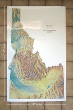 Idaho lithograph laminated for sale  Sparks
