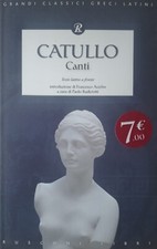 Catullo canti testo usato  Italia