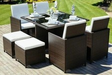 Cube rattan garden for sale  BRIGHTON