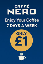 Cafe nero vouchers for sale  HARROW